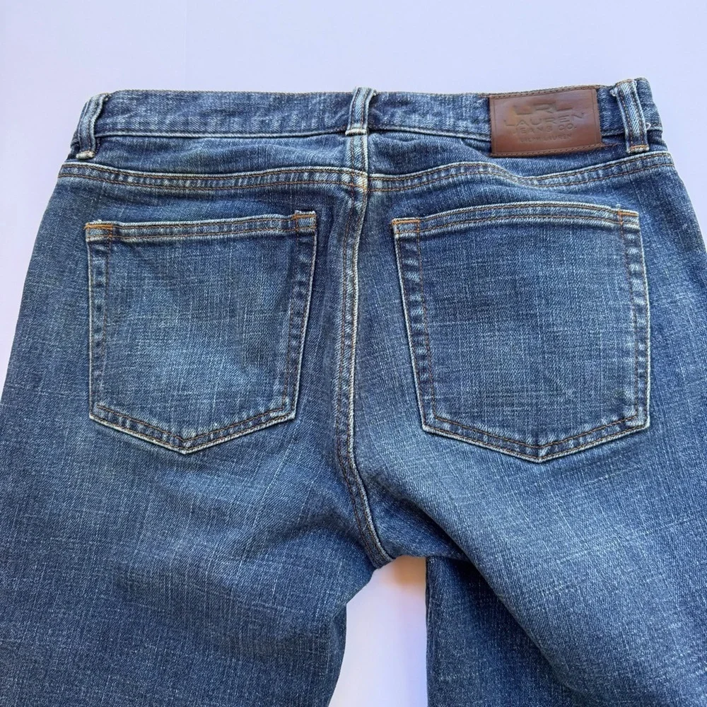Womans RLR Lauren’s Jean Co Ralph Lauren Cropped Denim Jeans Size 4​ - Picture 3 of 10